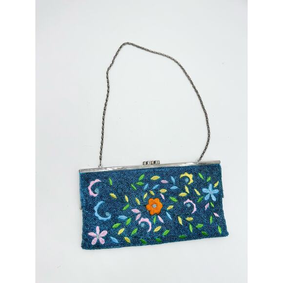 Jessica McClintock y2k Vintage Beaded Evening Purse NWOT - Picture 1 of 8